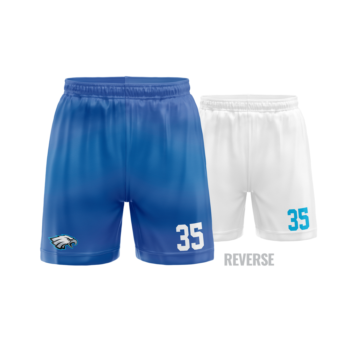 Men’s SinglePly Reversible Basketball Short by Labfit LabFit