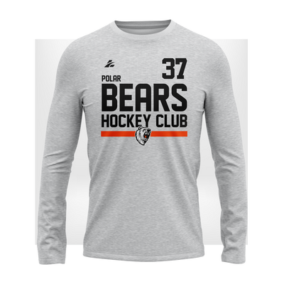 Sublimated Long Sleeve Crew Neck Tee Shirt by Labfit