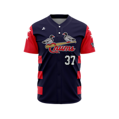 ウェア Subciety Baseball Shirt Custom Lightweight Durable Fabric Softball Jersey Button