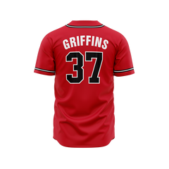 Men's & Youth Short Sleeve Crew-Neck Baseball Jersey by Labfit