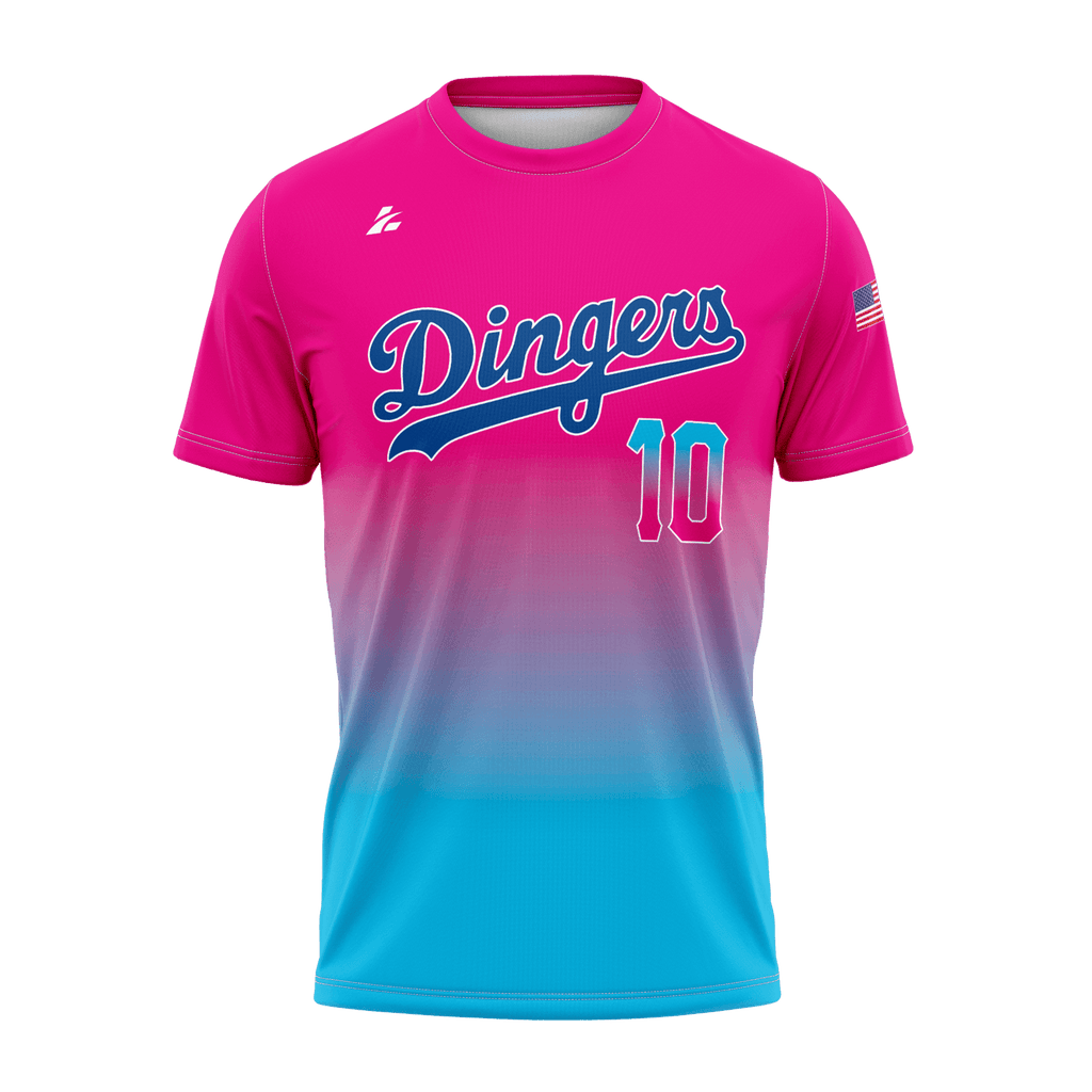 Sublimated Women's & Youth Baseball Crew Neck Jersey by Labfit