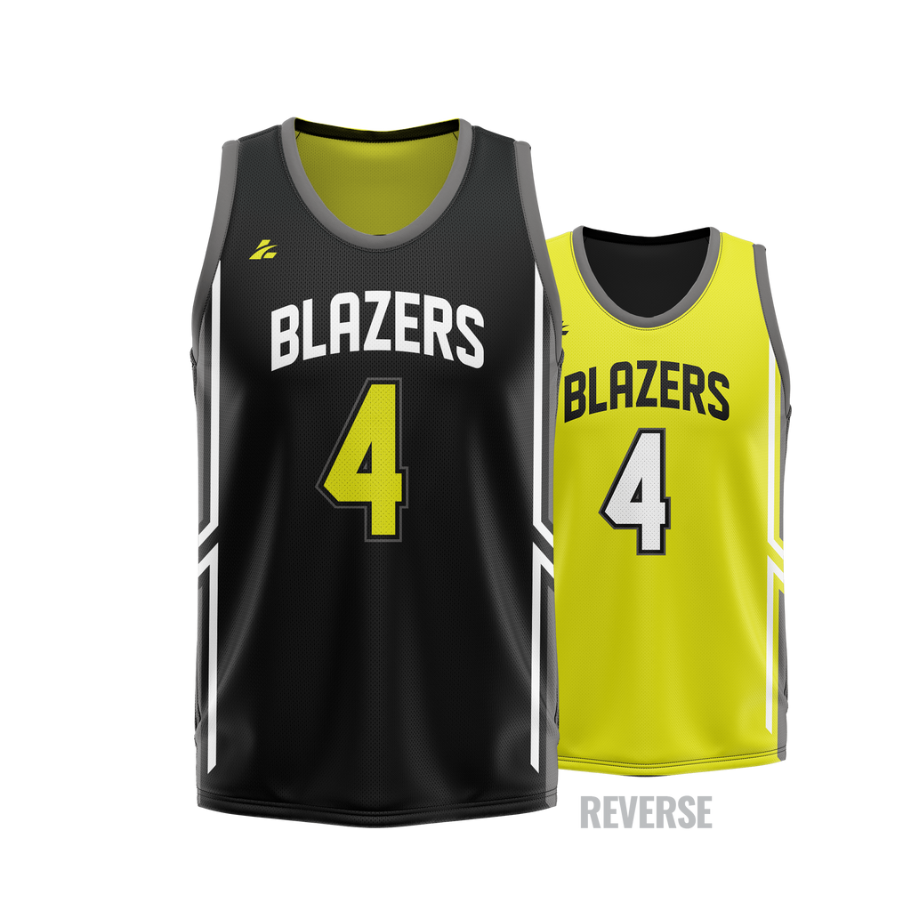 Sublimated Youth Reversible Single Ply Basketball Jersey by Labfit