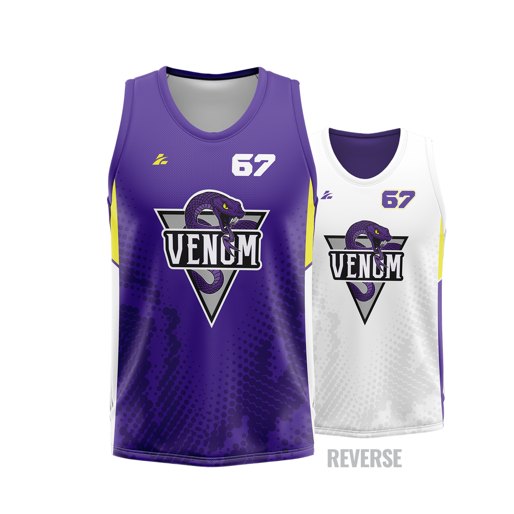 Sublimated Women's Single Ply Reversible Basketball Jersey by Labfit